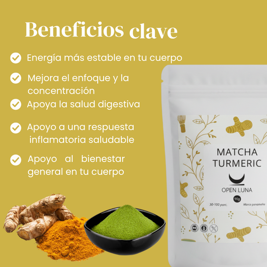 Matcha Turmeric - Matcha con Cúrcuma
