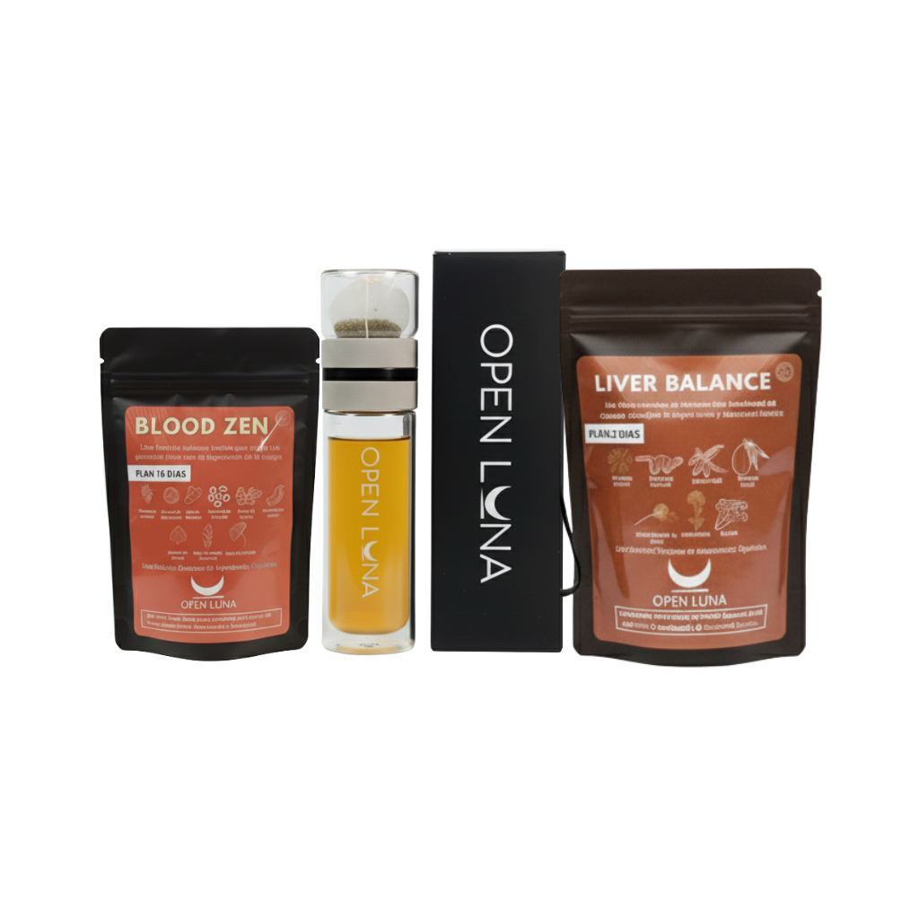 Kit Blood & Liver Cleanse + Botella Infusora 250 mL