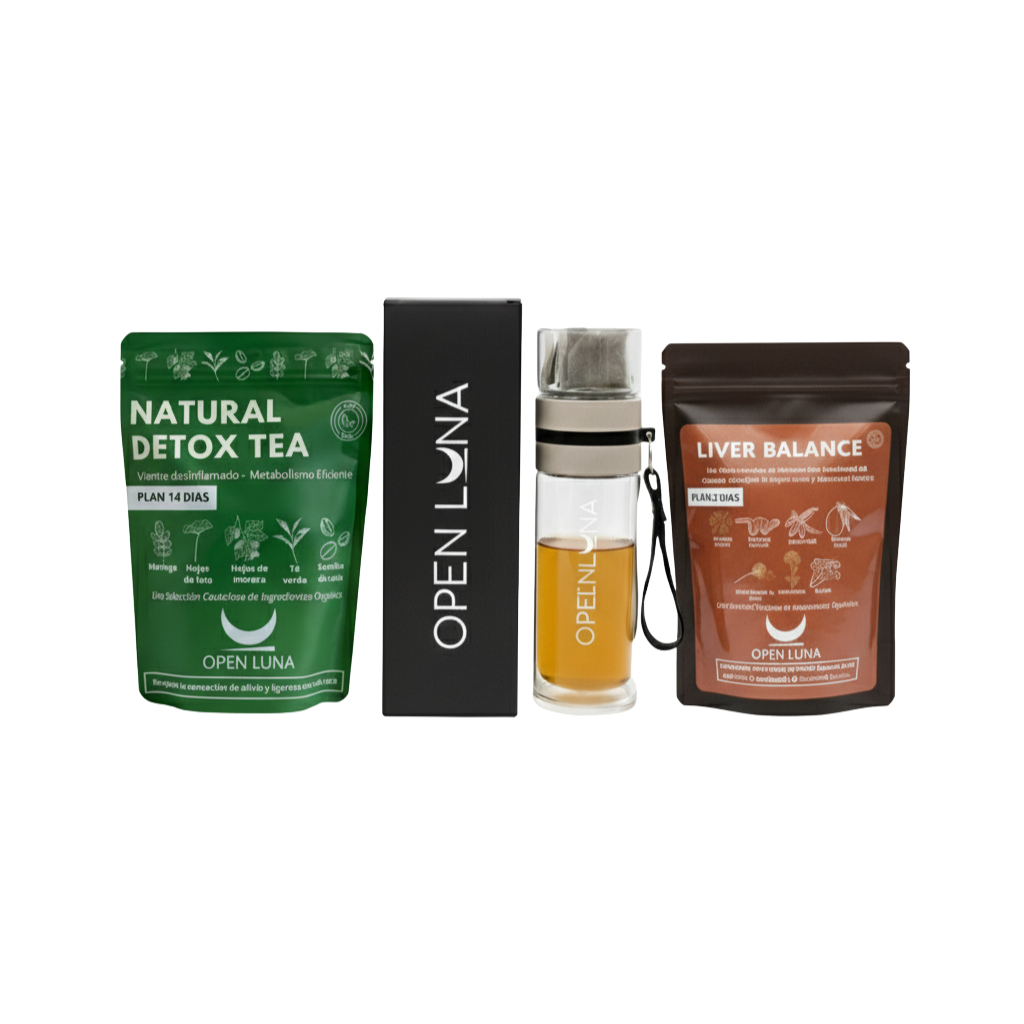 ‼️PRE VENTA ‼️Detox & Liver Cleanse + Botella Infusora 250 mL