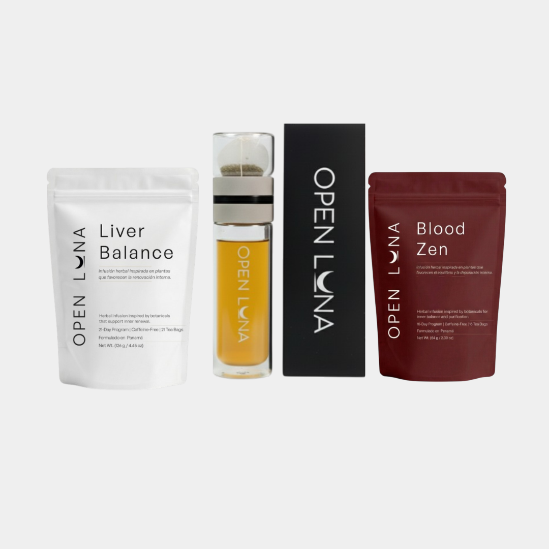 Kit Blood & Liver Cleanse + Botella Infusora 250 mL