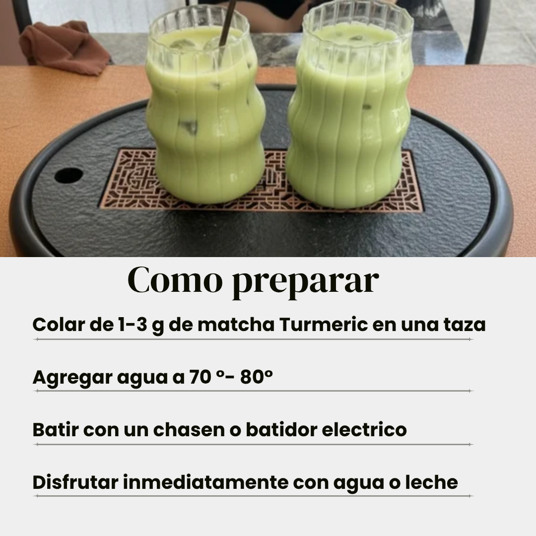 Matcha Turmeric - Matcha con Cúrcuma