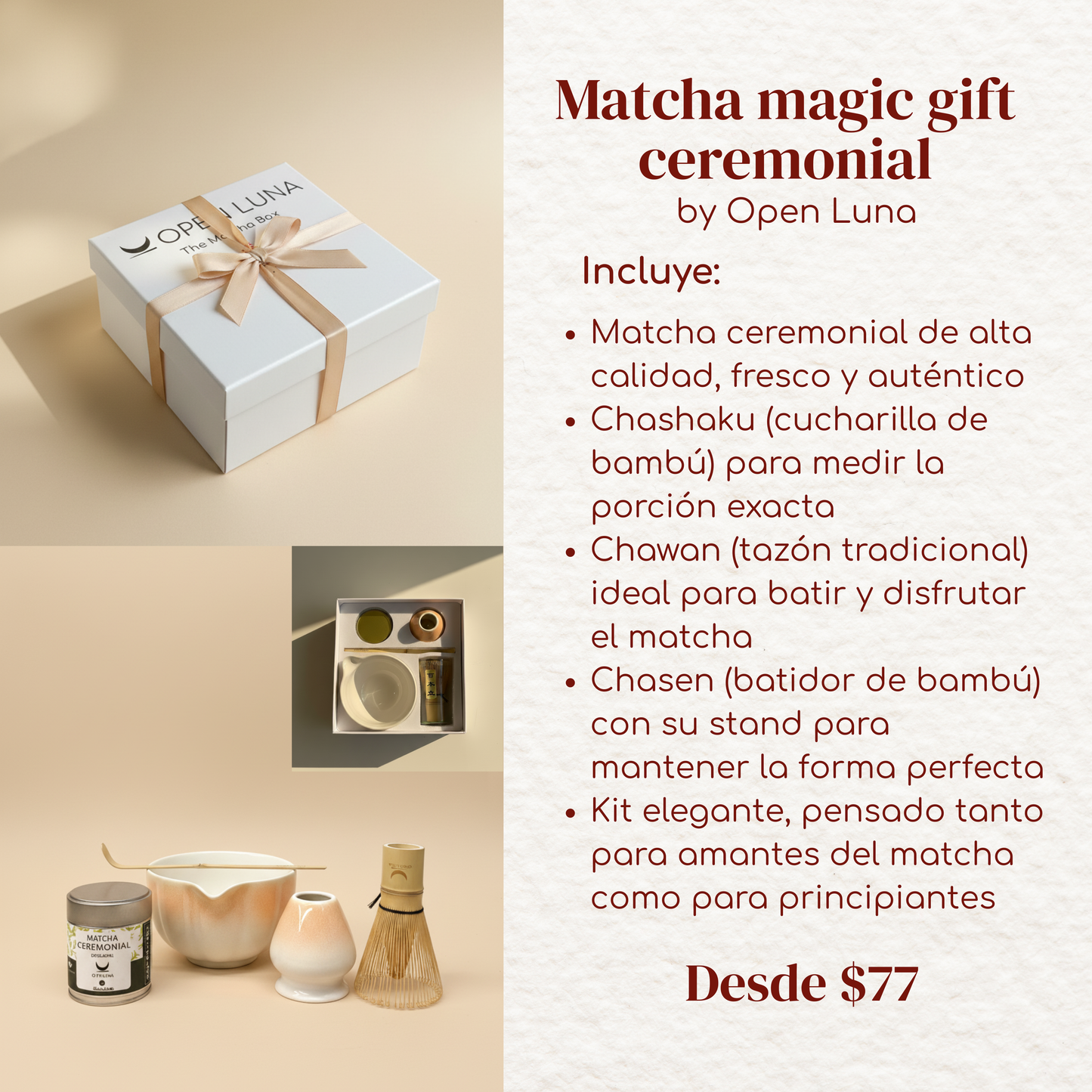 Matcha Magic Gift  Ceremonial