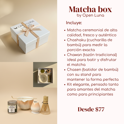 Gift box matcha ceremonial