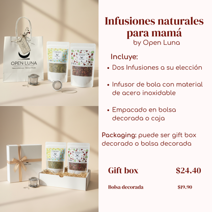 Infusiones naturales para mamá💚