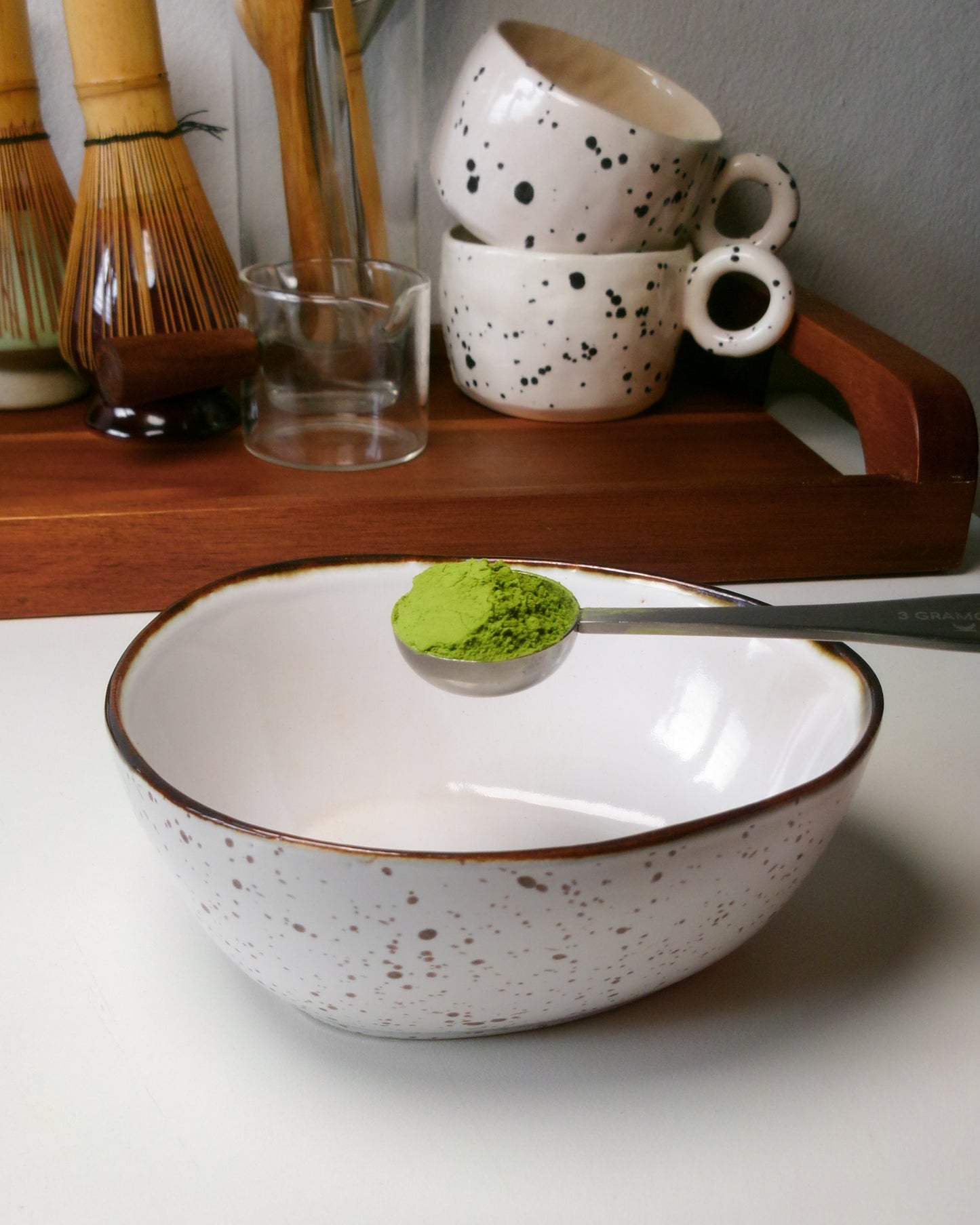 Cucharita para matcha 1g-3g