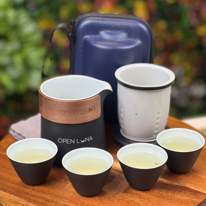Set de Té Portátil con Estuche