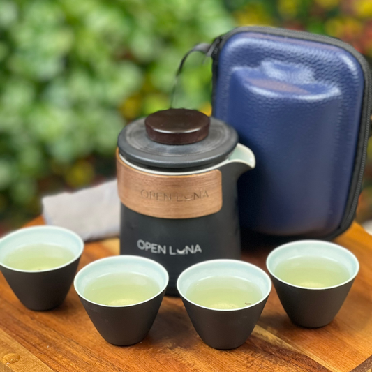 Set de Té Portátil con Estuche