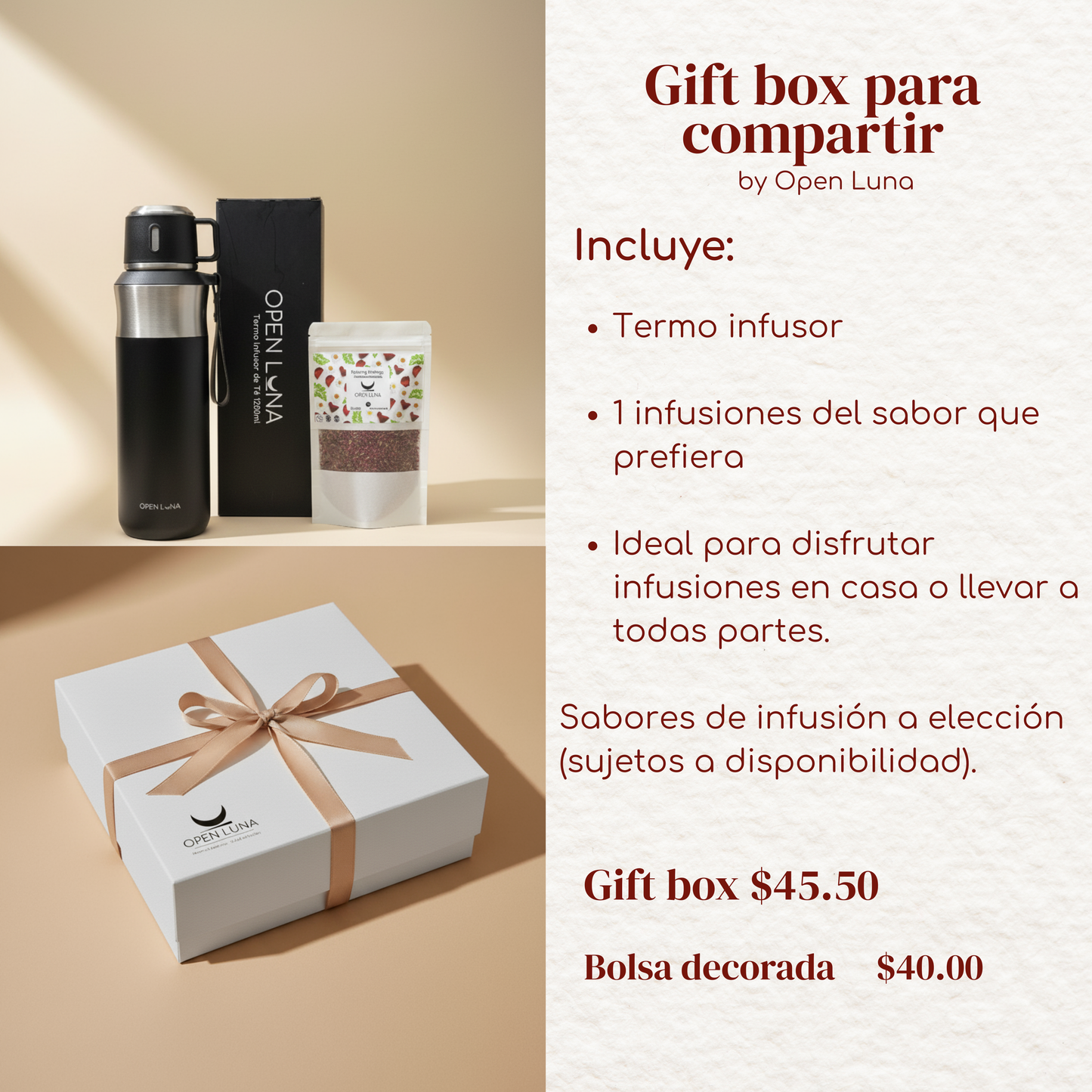 Gift box para compartir