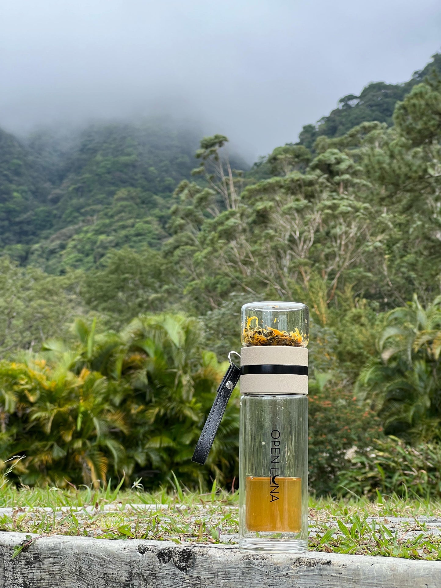 Botella Infusora + Té | Kit Nomada del Té