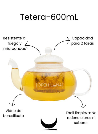 Tetera Resistente al Fuego - 600ml