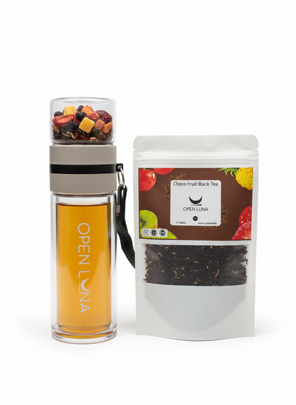 Botella Infusora + Té | Kit Nomada del Té