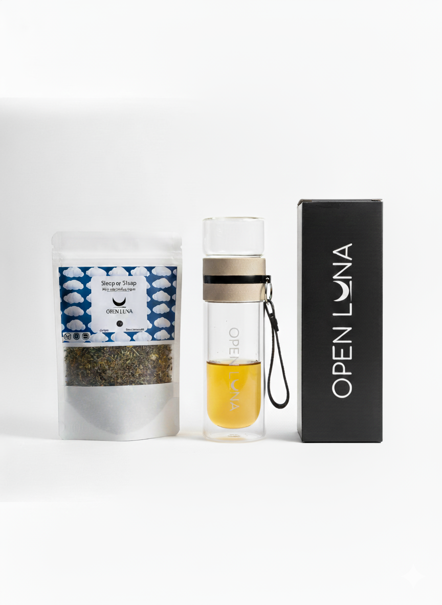 Botella Infusora + Té | Kit Nomada del Té