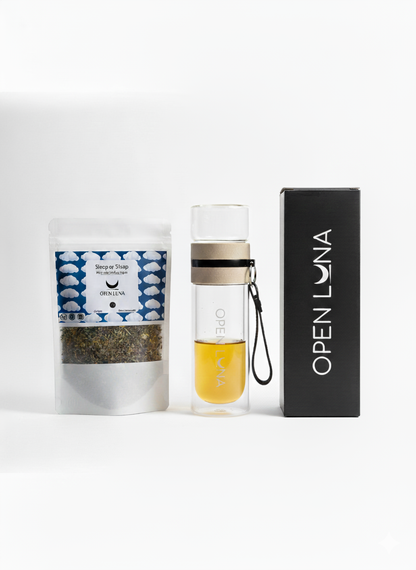 Botella Infusora + Té | Kit Nomada del Té