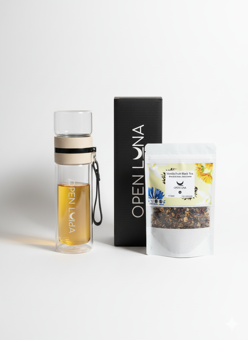 Botella Infusora + Té | Kit Nomada del Té