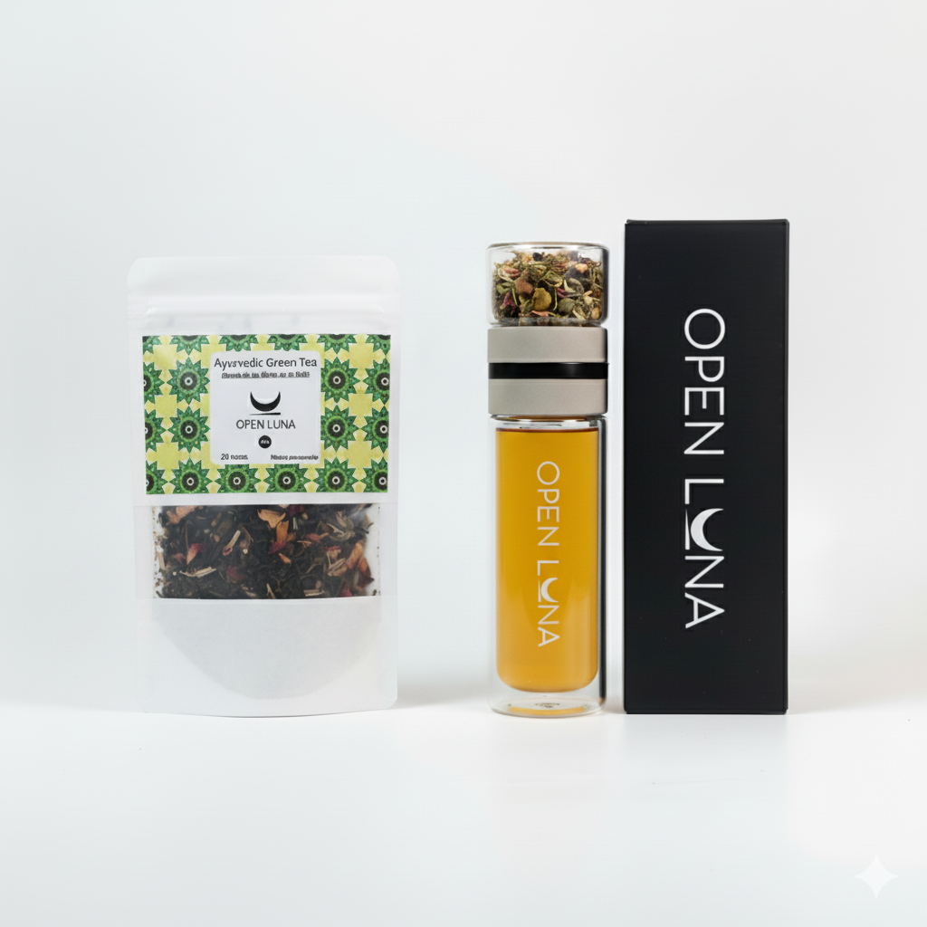 Botella Infusora + Té | Kit Nomada del Té