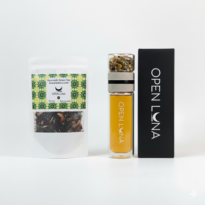 Botella Infusora + Té | Kit Nomada del Té
