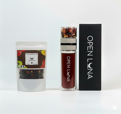 Botella Infusora + Té | Kit Nomada del Té