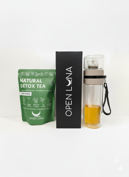 Botella Infusora + Té | Kit Nomada del Té