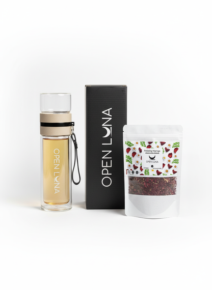 Botella Infusora + Té | Kit Nomada del Té