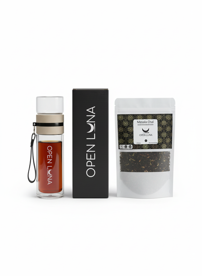 Botella Infusora + Té | Kit Nomada del Té