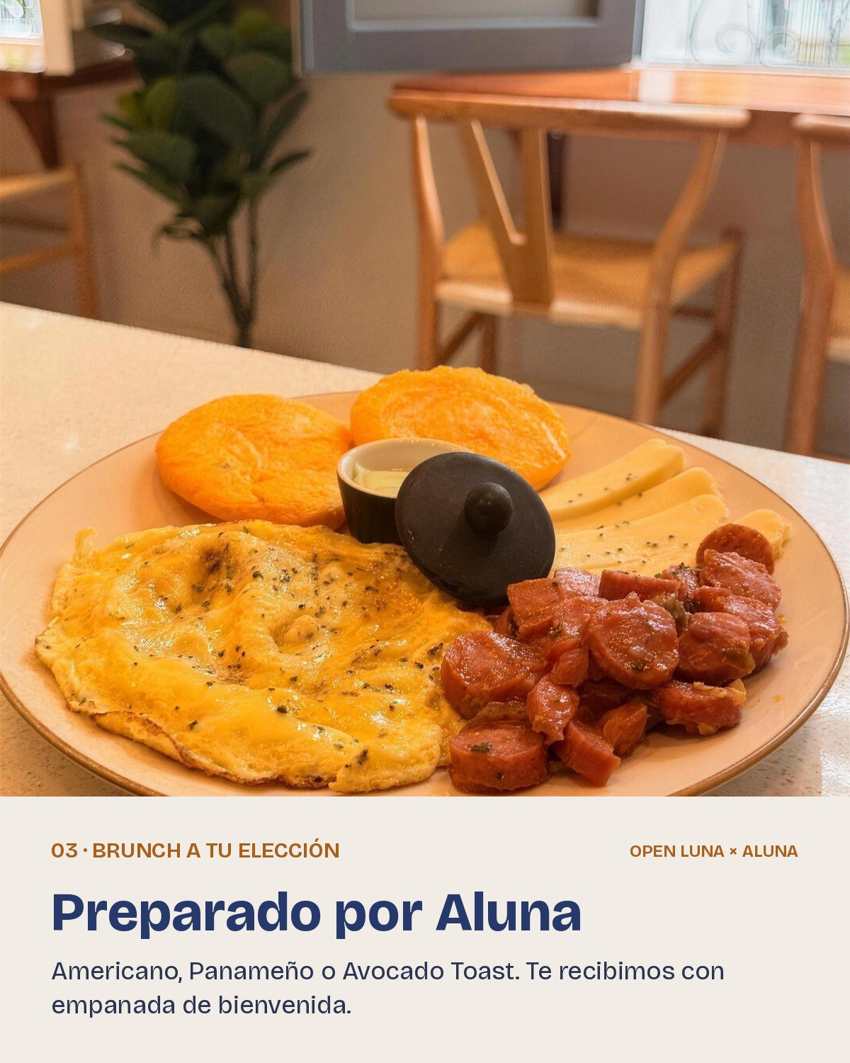 03 Brunch a tu elección preparado por Aluna