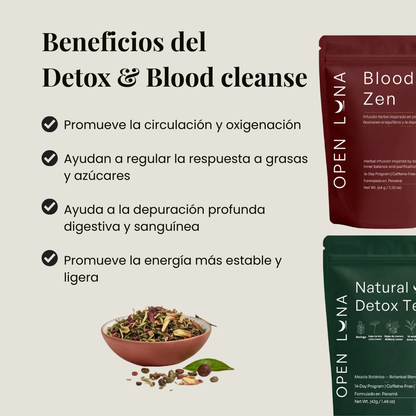 Detox & Blood zen cleanse Ritual (Para retención de líquidos y la sangre)
