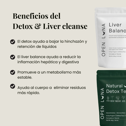 Detox & Liver Cleanse + Botella Infusora 250 mL