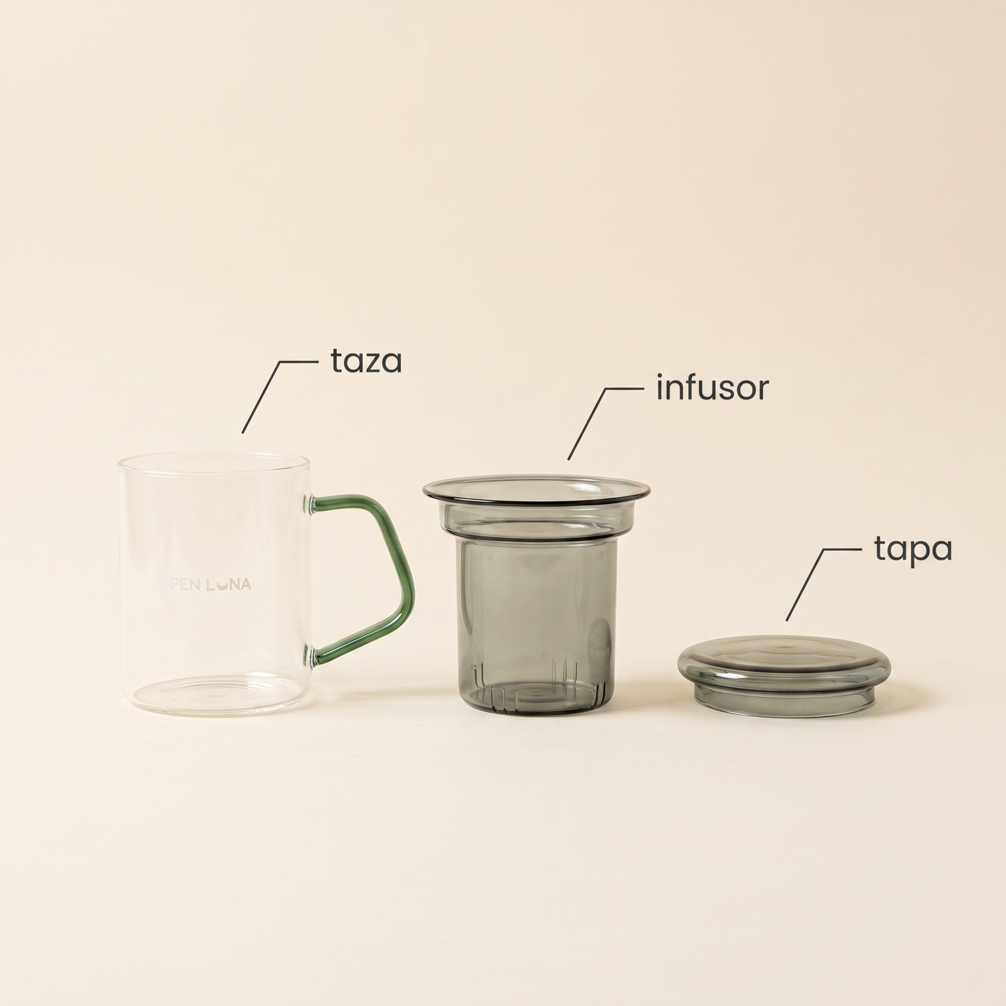 🍵 TAZA INFUSORA VERDE🍵